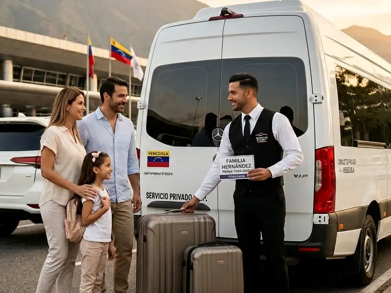 Transporte privado ida y vuelta Venezuela Prince Tours