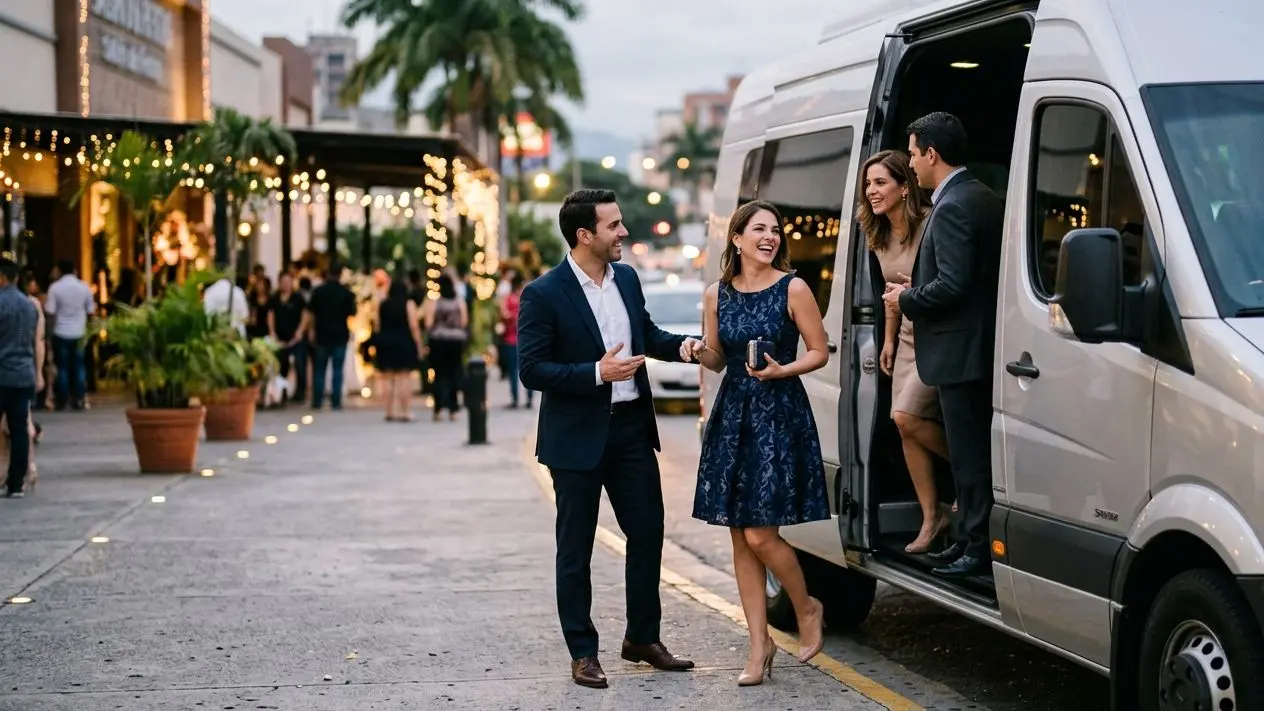 Transporte privado para eventos